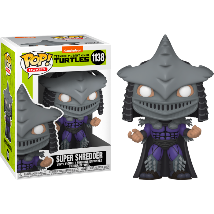 Funko Pop! Teenage Mutant Ninja Turtles II - The Secret of the Ooze - Super Shredder #1138 - Pop Basement