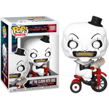 Funko Pop! Terrifier - Art The Clown with Bike #1591 - Pop Basement