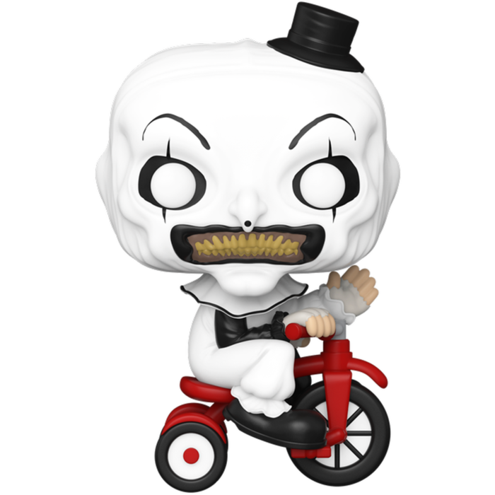 Funko Pop! Terrifier - Art The Clown with Bike #1591 - Pop Basement