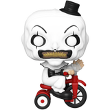 Funko Pop! Terrifier - Art The Clown with Bike #1591 - Pop Basement