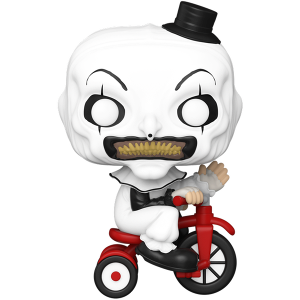 Funko Pop! Terrifier - Art The Clown with Bike #1591 - Pop Basement