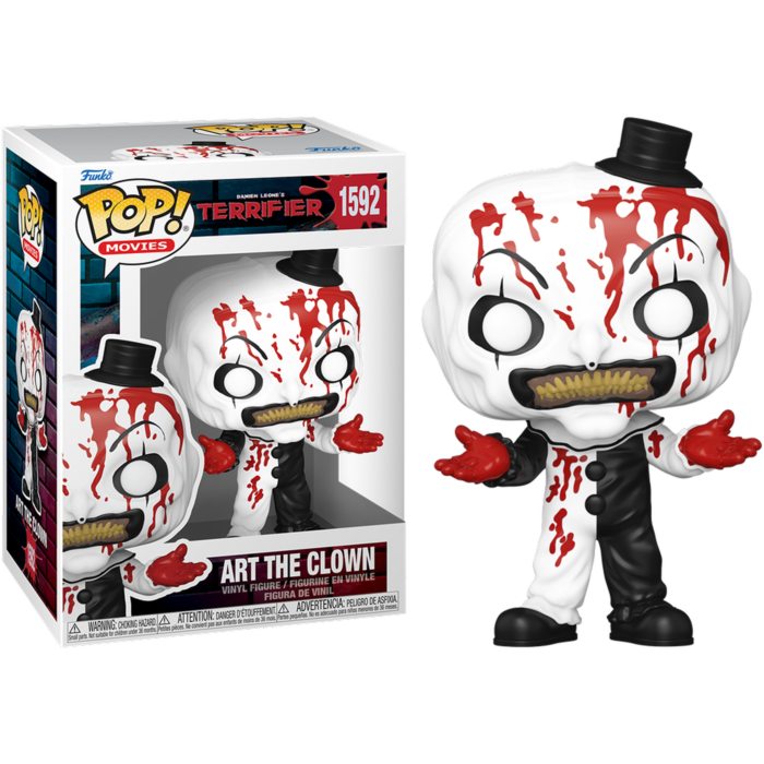 Funko Pop! Terrifier - Art The Clown with Blood #1592 - Pop Basement