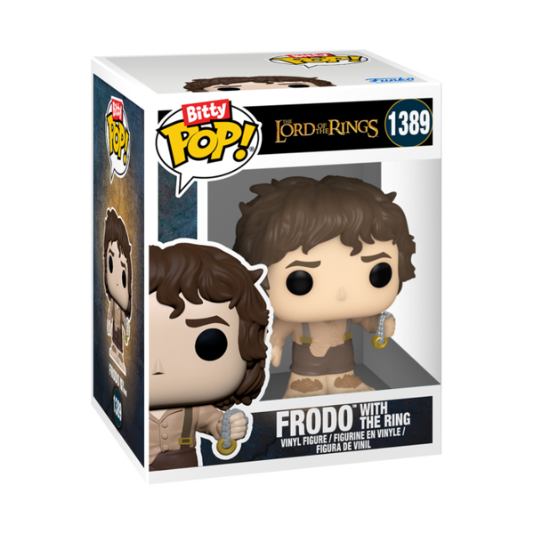 Funko Pop! The Lord of the Rings - Frodo Baggins & The Shire Bitty Town #1389 - Pop Basement