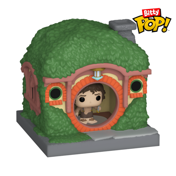 Funko Pop! The Lord of the Rings - Frodo Baggins & The Shire Bitty Town #1389 - Pop Basement