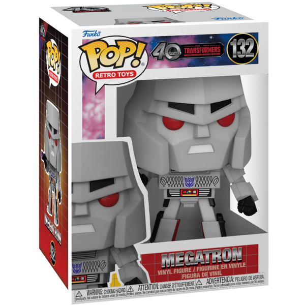 Funko Pop! Transformers: Generation 1 - Megatron #132 - Pop Basement