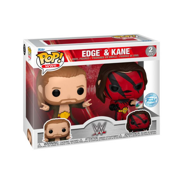 Funko Pop! WWE - Edge & Kane - 2 Pack - Pop Basement