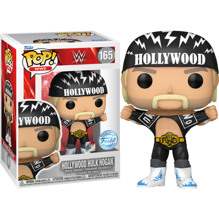 Funko Pop! WWE - Hollywood Hulk Hogan #165 - Pop Basement