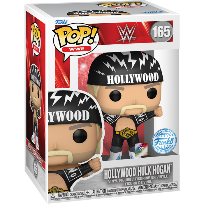 Funko Pop! WWE - Hollywood Hulk Hogan #165 - Pop Basement