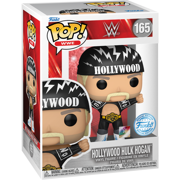 Funko Pop! WWE - Hollywood Hulk Hogan #165 - Pop Basement