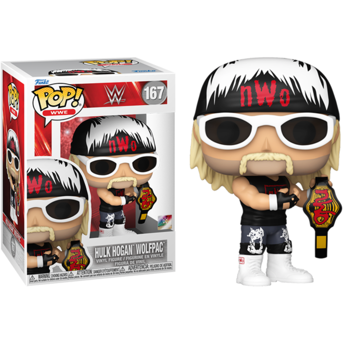 Funko Pop! WWE - Hulk Hogan Wolfpac #167 - Pop Basement