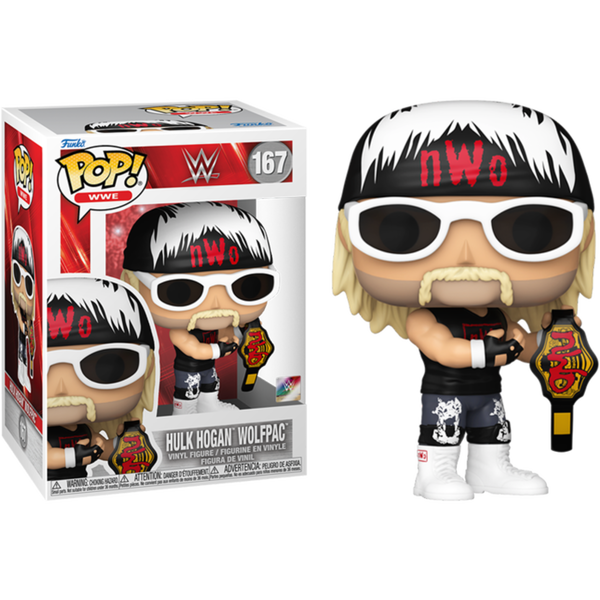 Funko Pop! WWE - Hulk Hogan Wolfpac #167 - Pop Basement