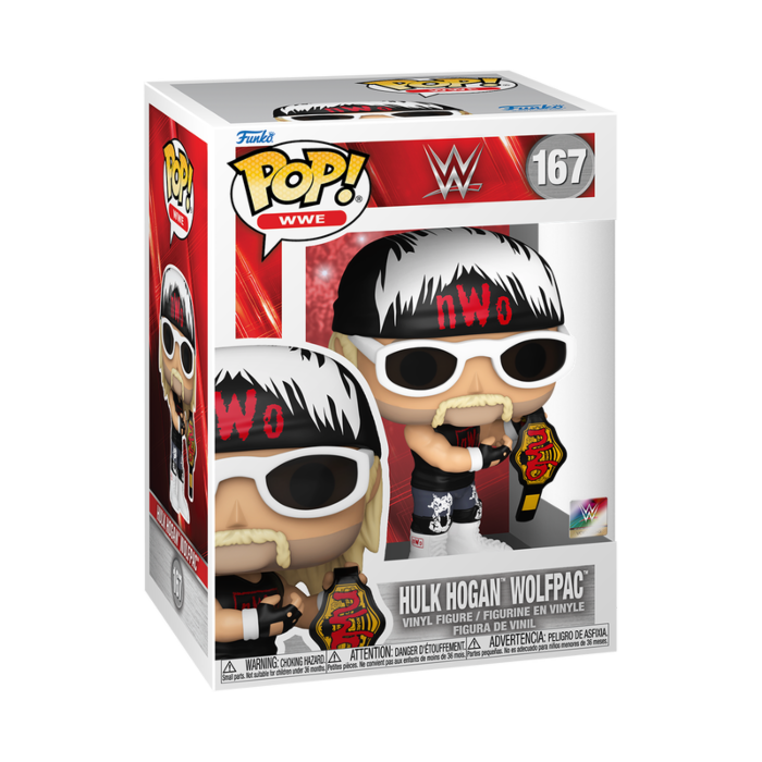 Funko Pop! WWE - Hulk Hogan Wolfpac #167 - Pop Basement