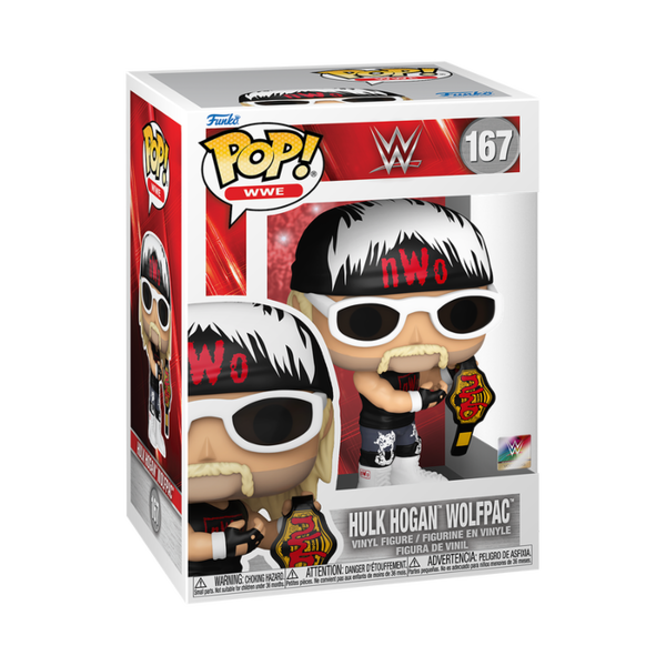 Funko Pop! WWE - Hulk Hogan Wolfpac #167 - Pop Basement