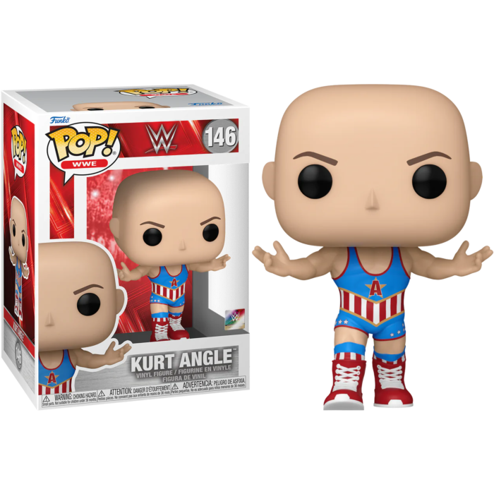 Funko Pop! WWE - Kurt Angle #146 - Pop Basement