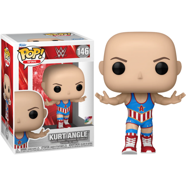 Funko Pop! WWE - Kurt Angle #146 - Pop Basement