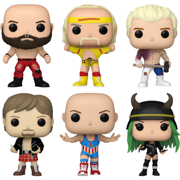 Funko Pop! WWE - Raw is War Bundle (Set of 6) - Pop Basement