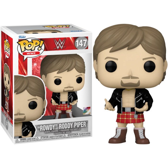 Funko Pop! WWE - "Rowdy" Roddy Piper #147 - Pop Basement