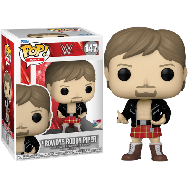 Funko Pop! WWE - "Rowdy" Roddy Piper #147 - Pop Basement