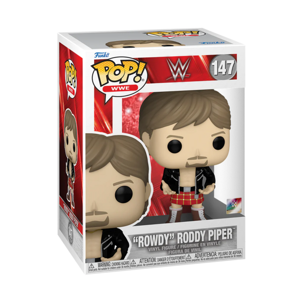 Funko Pop! WWE - "Rowdy" Roddy Piper #147 - Pop Basement