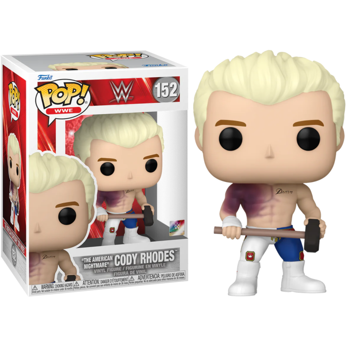 Funko Pop! WWE - "The American Nightmare" Cody Rhodes #152 - Pop Basement