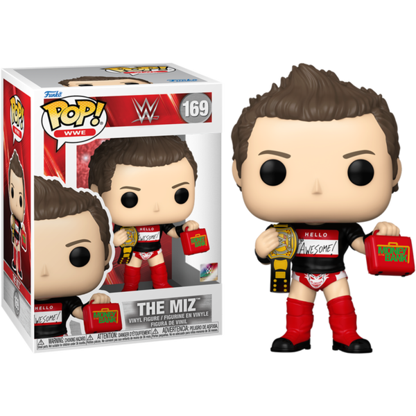 Funko Pop! WWE - The Miz with Money in the Bank Briefcase #169 - Pop Basement