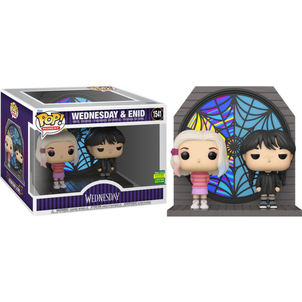 Funko Pop! Wednesday (2022) - Wednesday & Enid Moment #1541 (2024 Summer Convention Exclusive) - Pop Basement