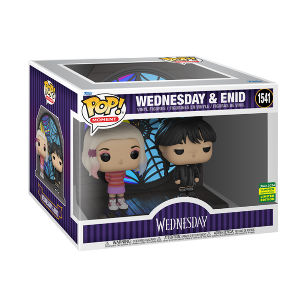 Funko Pop! Wednesday (2022) - Wednesday & Enid Moment #1541 (2024 Summer Convention Exclusive) - Pop Basement