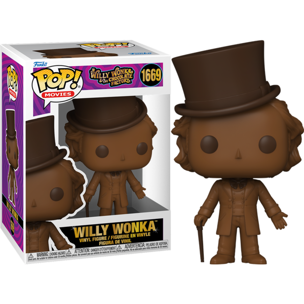 Funko Pop! Willy Wonka and the Chocolate Factory - Willy Wonka (Chocolate Bar) Scented #1669 - Pop Basement