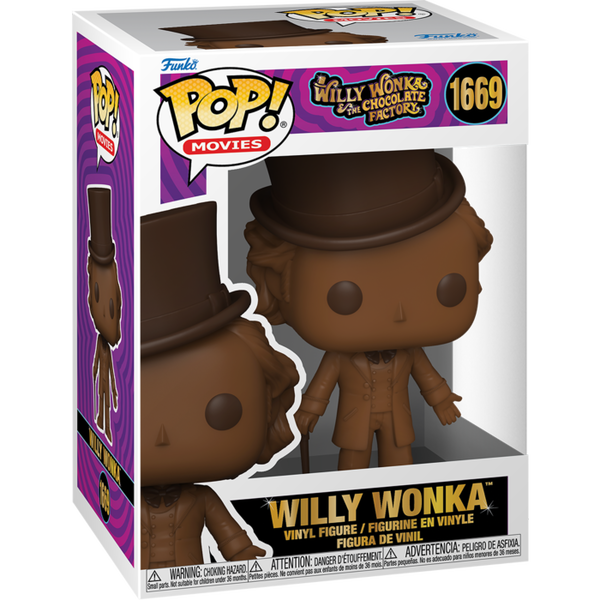 Funko Pop! Willy Wonka and the Chocolate Factory - Willy Wonka (Chocolate Bar) Scented #1669 - Pop Basement