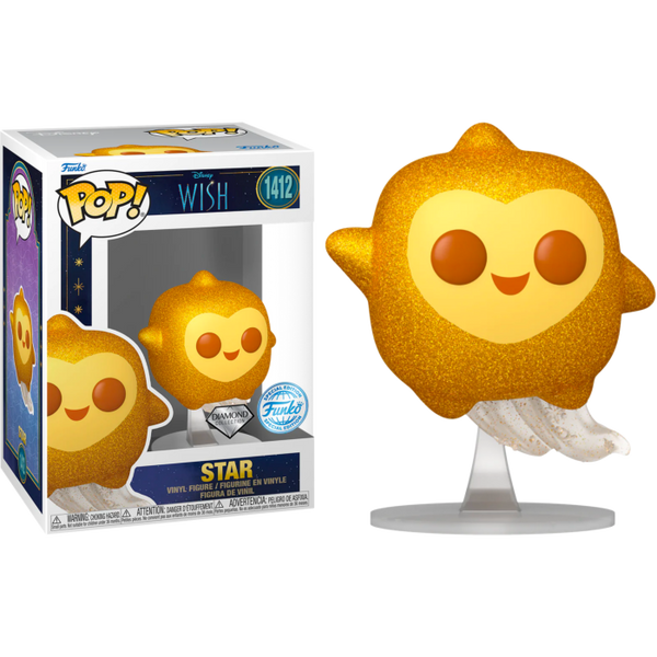 Funko Pop! Wish (2023) - Star Diamond Glitter #1412 - Pop Basement