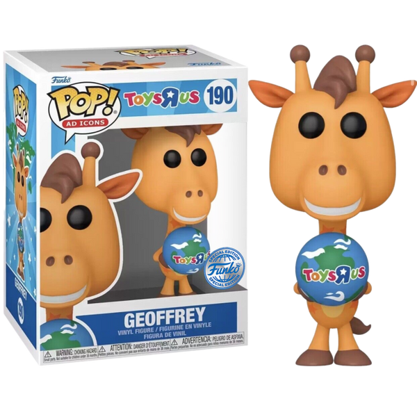 Funko! Ad Icons: Toys R Us - Geoffrey with Globe #190 - Pop Basement