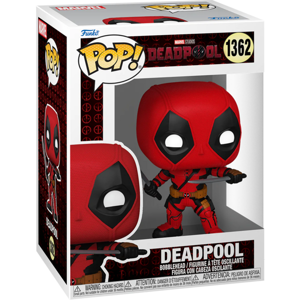 Funko Pop! - Deadpool & Wolverine (2024) - Deadpool #1362 - Pop Basement