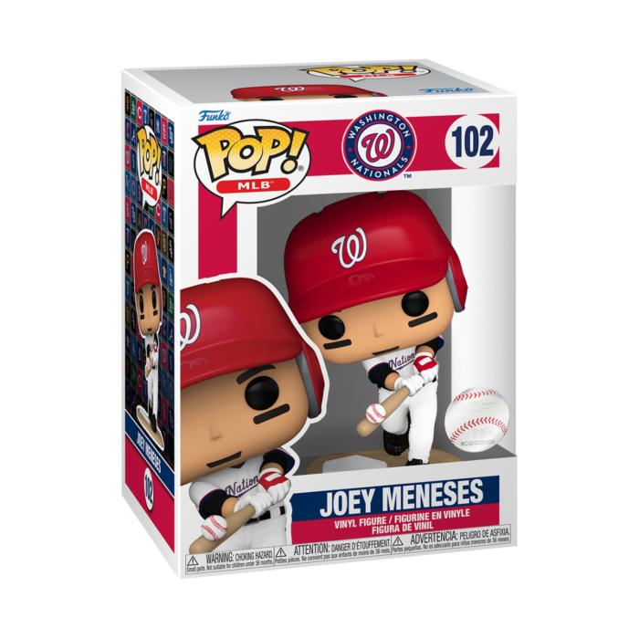 Funko Pop! - MLB Baseball - Joey Meneses Washington Nationals #102 - Pop Basement