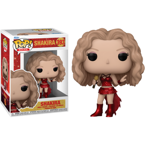 Funko Pop! Albums - Shakira - Super Bowl LIV Halftime Show Diamond Glitter #393 - Pop Basement