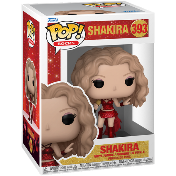 Funko Pop! Albums - Shakira - Super Bowl LIV Halftime Show Diamond Glitter #393 - Pop Basement