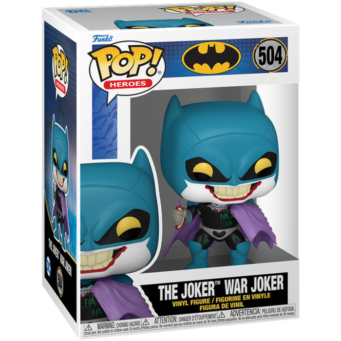Funko Pop! Batman - The Joker War Joker (Batman: War Zone) #504 - Pop Basement