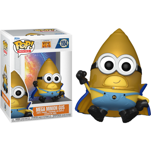Funko Pop! Despicable Me 4 - Mega Minion Gus #1554 - Pop Basement