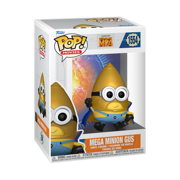Funko Pop! Despicable Me 4 - Mega Minion Gus #1554 - Pop Basement