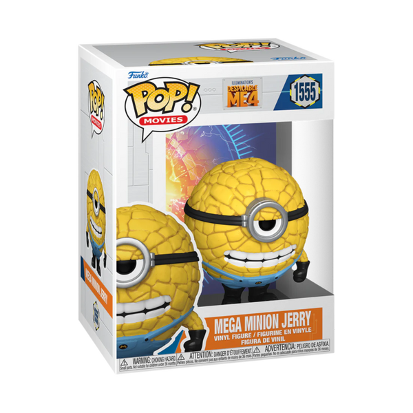 Funko Pop! Despicable Me 4 - Mega Minion Jerry #1555 - Pop Basement