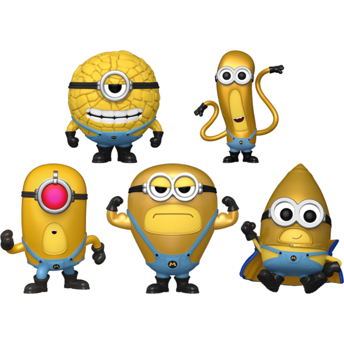 Funko Pop! Despicable Me 4 - Mega Minion Mayhem - Bundle (Set of 5) - Pop Basement