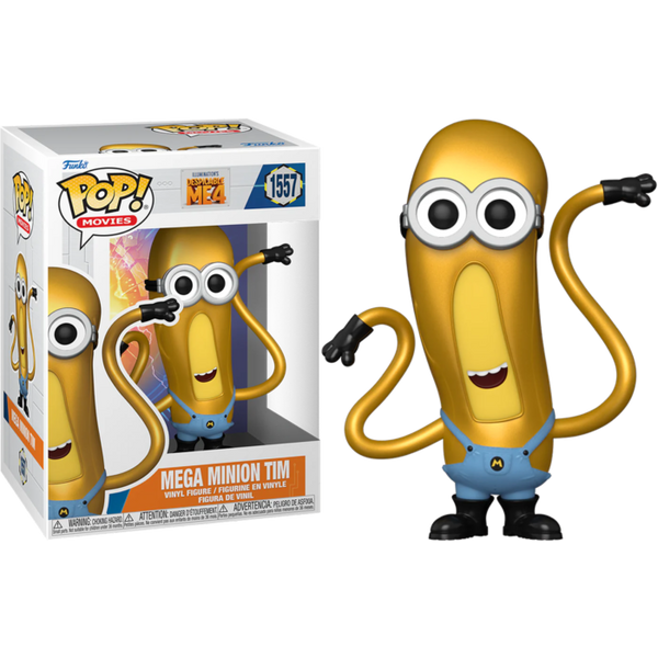Funko Pop! Despicable Me 4 - Mega Minion Tim #1557 - Pop Basement