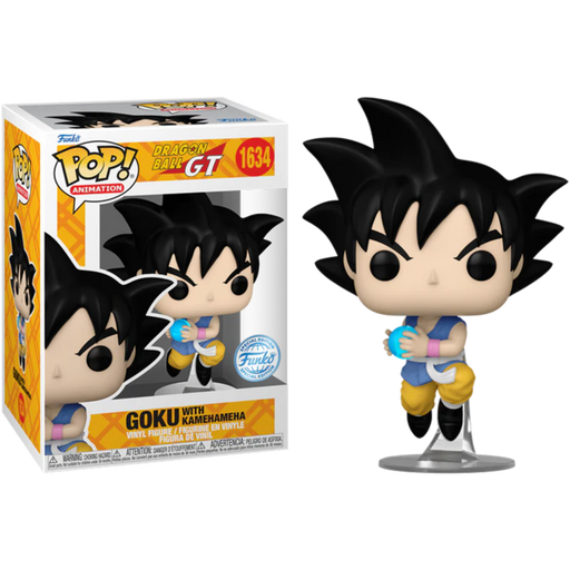 Funko Pop! Dragon Ball GT - Goku with Kamehameha #1634 - Pop Basement