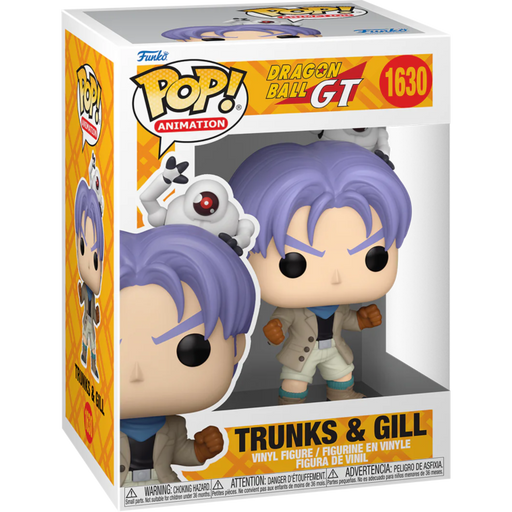 Funko Pop! Dragon Ball GT - Trunks & Gill #1630 - Pop Basement