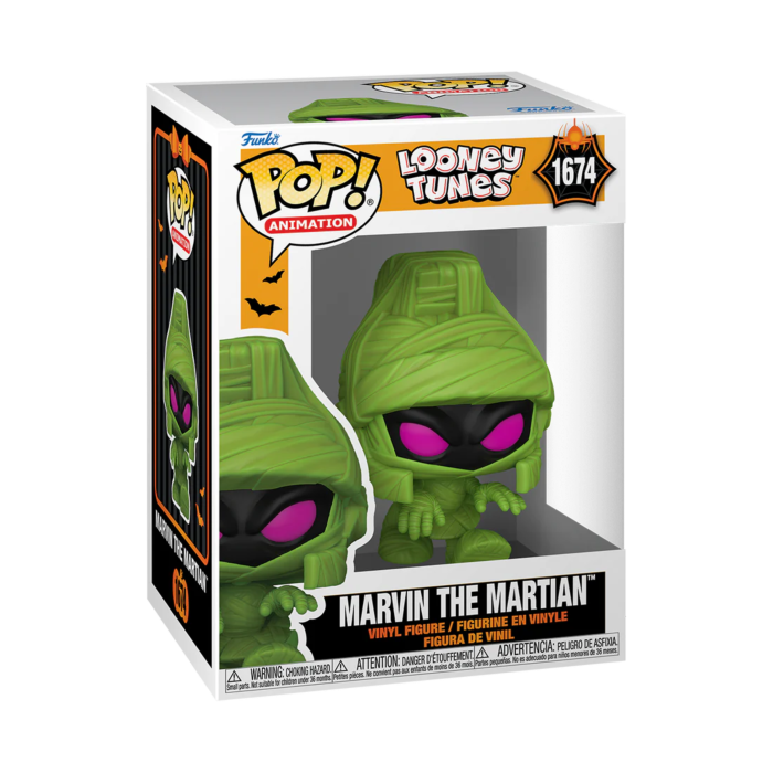 Funko Pop! Looney Tunes - Halloween - Marvin the Martian (Mummy) #1674 - Pop Basement