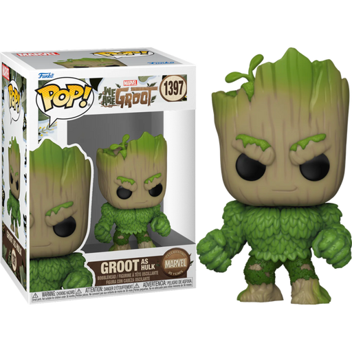 Funko Pop! Marvel 85th Anniversary - We Are Groot - Groot as Hulk #1397 - Pop Basement