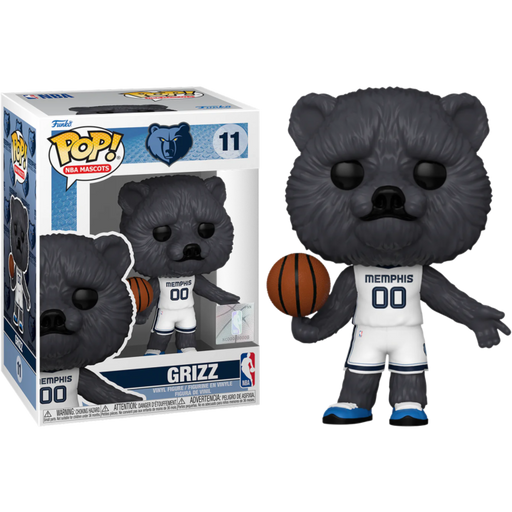 Funko Pop! NBA Basketball - Mascots - Grizz Memphis Grizzlies #11 - Pop Basement