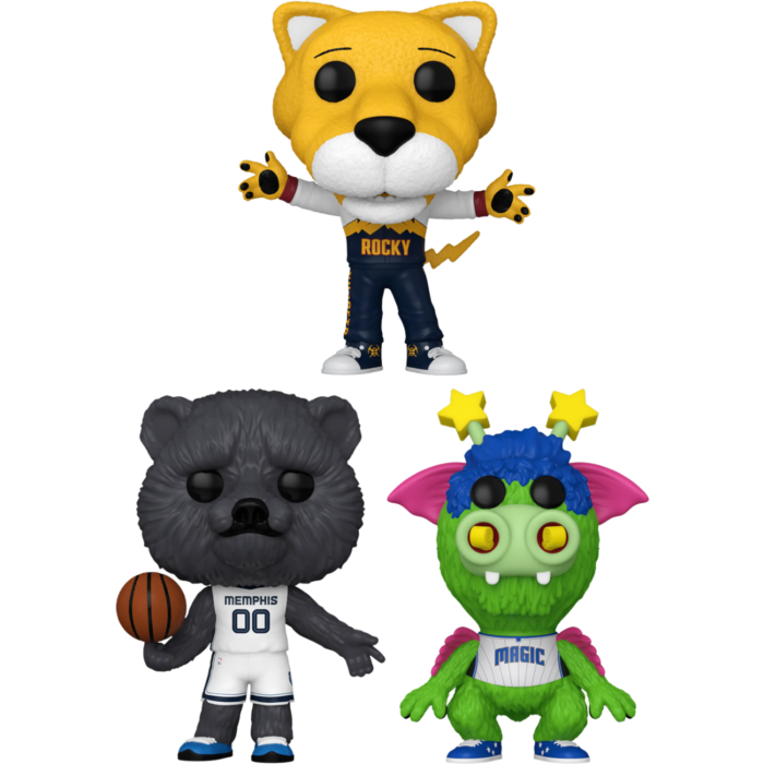 Funko Pop! NBA Basketball: Mascots - Galvanise - Bundle (Set of 3) - Pop Basement
