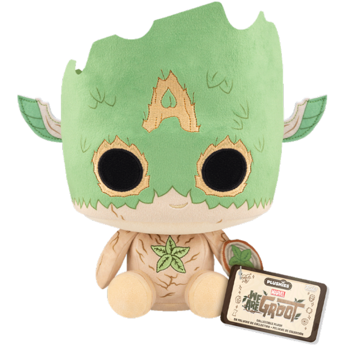 Funko Pop! Plush - Marvel 85th Anniversary - We Are Groot - Groot as Captain America 7" - Pop Basement