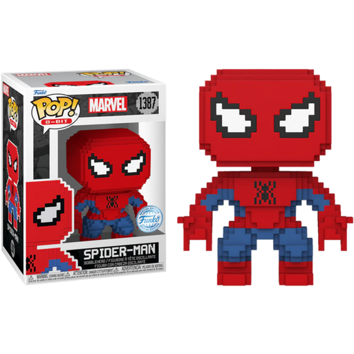 Funko Pop! Spider-Man - Spider-Man 8-Bit #1387 - Pop Basement