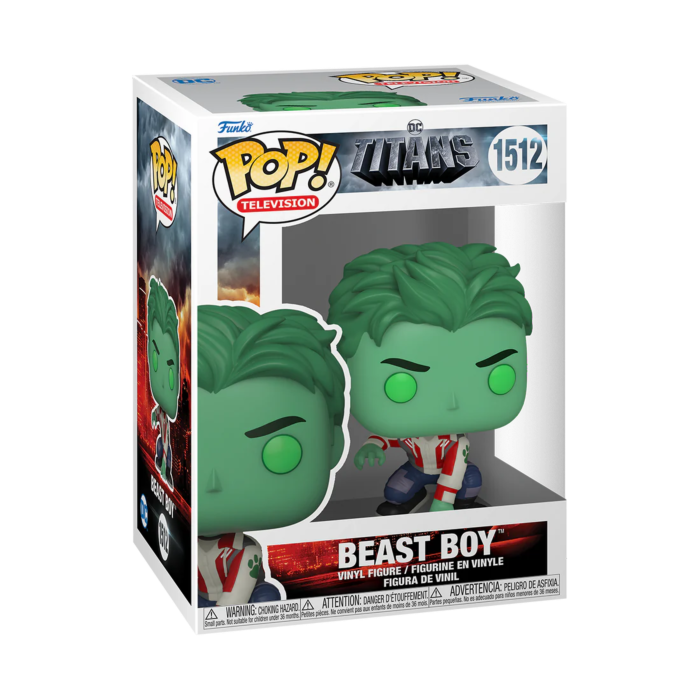 Funko Pop! Titans (2018) - Beast Boy #1512 - Pop Basement
